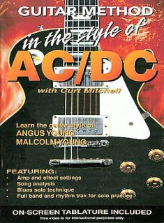 Guitar Method in the Style of AC DC DVD, 2004