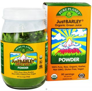 Buy Pure Planet   Just Barley Organic Green Juice Powder   80 Grams at 