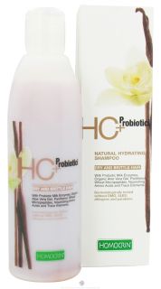 Homocrin   HC+Probiotici Natural Hydrating Shampoo For Dry and Brittle 