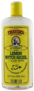 Buy Thayers   Witch Hazel Astringent with Aloe Vera Formula Lemon   12 