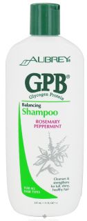 Buy Aubrey Organics   GPB Glycogen Protein Balancing Shampoo Rosemary 