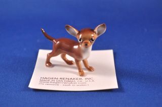 HAGEN RENAKER Porcelain Model Dog Miniature Figurine 0035 CHIHUAHUA