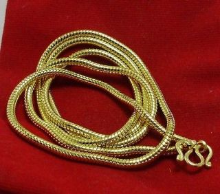   GOLD PLATED MICRON NECKLACE FOR 1 BUDDHA AMULET PENDANT COOL NICE GIFT