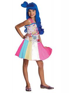 KATY PERRY Candy Girl Child Costume Size Small 4 6 Halloween Dress