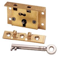 Half Mortise Heavy Duty Chest Lock   Rockler Woodworking Tools
