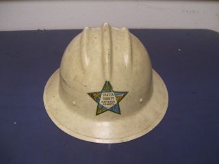   Ed. Bullard S.F. Hard Hat Shasta Trinity National Forest workers Hat
