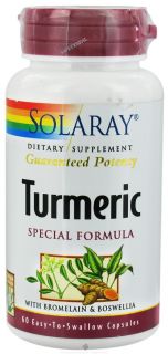Solaray   Turmeric Special Formula With Bromelain & Boswellia   60 