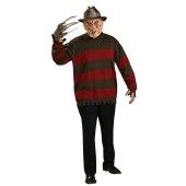 Nightmare on Elm Street Freddy Sweater Deluxe Adult Plus Costume