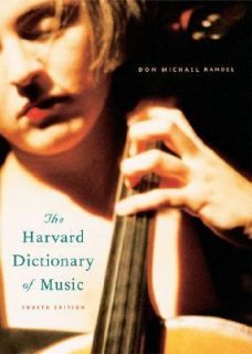 The Harvard Dictionary of Music 2003, Hardcover, New Edition