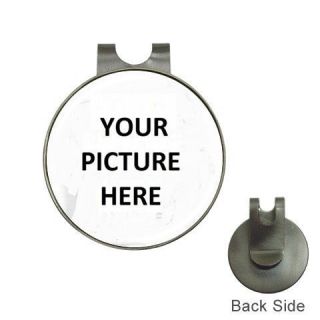Custom Photo Personalized Golf Ball Marker Hat Clip