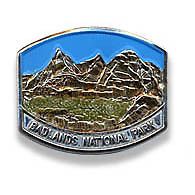 national park hiking medallion