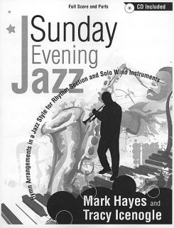 Look inside Sunday Evening Jazz   Full Score and Instrumental Parts 