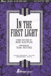Look inside In the First Light   Sheet Music Plus