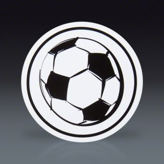 Soccer Ball Round Decal  SOCCER