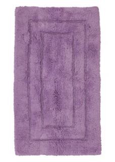 Matalan   Luxury Cotton Pile Bath Mat in Lilac