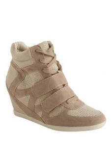Home Womens Boots & Wellies Sporty Wedge Canvas Hi Tops
