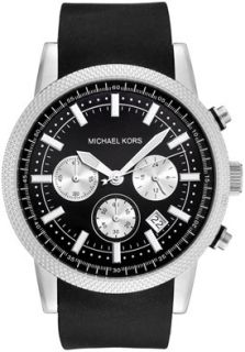 Michael Kors MK8040 Watches,Mens Chronograph Black Dial Black 