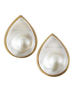 Pearl Teardrop Earrings   