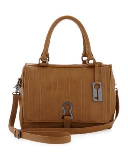 Handbags by Romeo & Juliet Couture Kaylie Satchel Bag, Dune