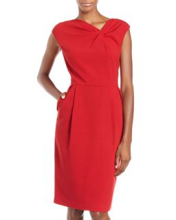 Faux Knot Dress, Siren   