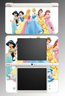   Friends Cinderella Belle Jasmine Game Skin Cover 3 for Nintendo DSi XL