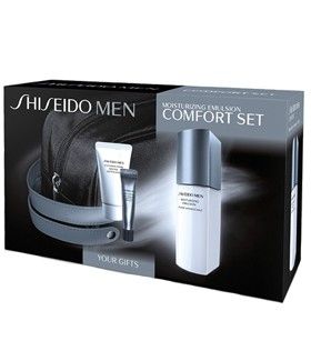 Shiseido Men Moisturizing Emulsion Comfort Set   Free Delivery 