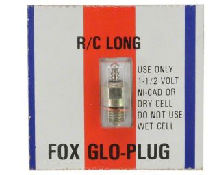 Fox Engines 1.5V Long Glow Plug [FOX4602]  RC Helicopters   A Main 