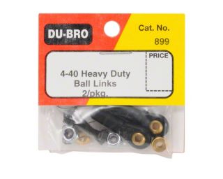 Du Bro 4 40 Heavy Duty Ball Link (Black) (2) [DUB899]  Hardware 