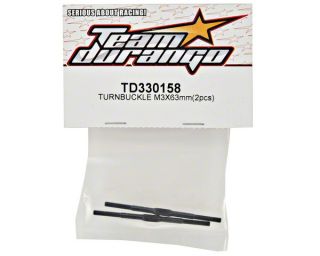 Team Durango 3x63mm Turnbuckle Set (2) [TDR330158]  RC Cars & Trucks 