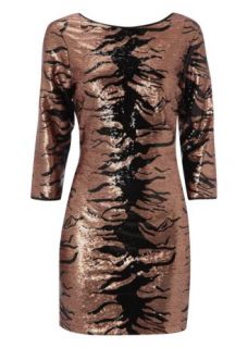 Home Womens Dresses Be Beau Black All Over Sequin Dress