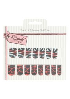 Matalan   Pack Of 2 Animal Nail Foils