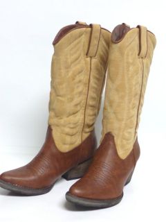 Very Volatile Ladies Western Boots INGRAIN All Man Made Two Toned 