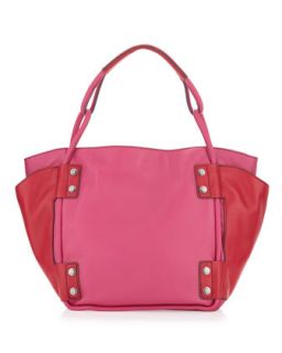 Tinsley Satchel Bag, Rose Coral   