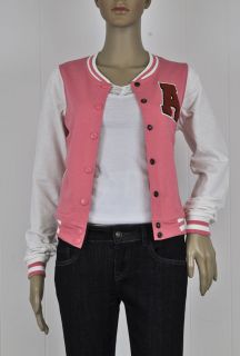 ESTTOI Women Knit Letterman Jacket With A patch on chest.