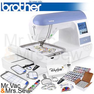 Brother PE770 Embroidery Machine w/ Grand Slam + Hoops