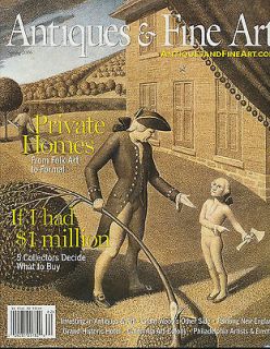 Antiques & Fine Art Magazine Spring 2006 GRANT WOOD Private Homes