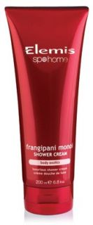 Elemis Sp@Home Frangipani Monoi Shower Cream 200ml   Free Delivery 