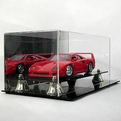 Acrylic Display Case w/Mirror for 118 Scale for Diecast Model Cars 