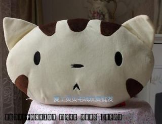New 45*25cm cat bulk doll cushion lumbar pillow plush toy backrest 