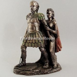 Lancelot and Guinevere   Bronze Heredities Sculpture