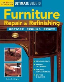 Furniture Repair and Restoration by Brian Hingley 1998, Paperback 