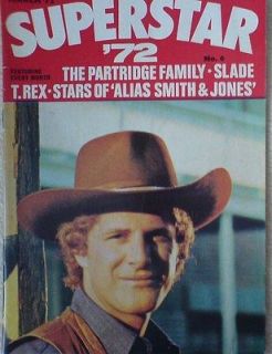   Magazine No.6 March 1972 T.Rex Slade David Cassidy Alias Smith & Jones