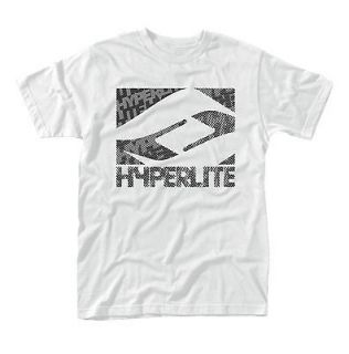 New 2012 Hyperlite Wakeboard White Vertical T Shirt  Small