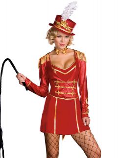   Circus Leader Ringmaster Girl The Ring Masta Halloween Costume XL
