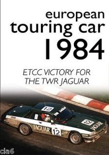European Touring Car 1984 DVD   ETCC Victory for TWR Jaguar XJ S *NEW