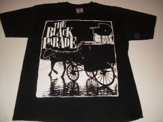MY CHEMICAL ROMANCE THE BLACK PARADE ROCK TEE SHIRT SIZE YOUTH 