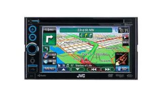 JVC KW NT30HD NAVIGATION MOBILE VIDEO RECEIVER BUILT IN BLUETOOTH 