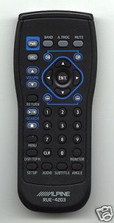 NEW ALPINE RUE 4203 Remote Control INA W900BT IVA D310 IVA W505