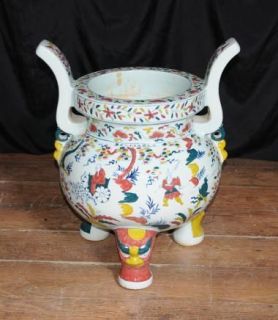  Porcelain Koro Burner Buddhist Incense Buddhism Bowl Vase Cauldron