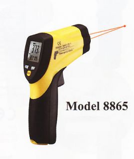 DT 8865 Infrared IR Thermometer Gun Dual Laser 1832 F 301 Temperature 